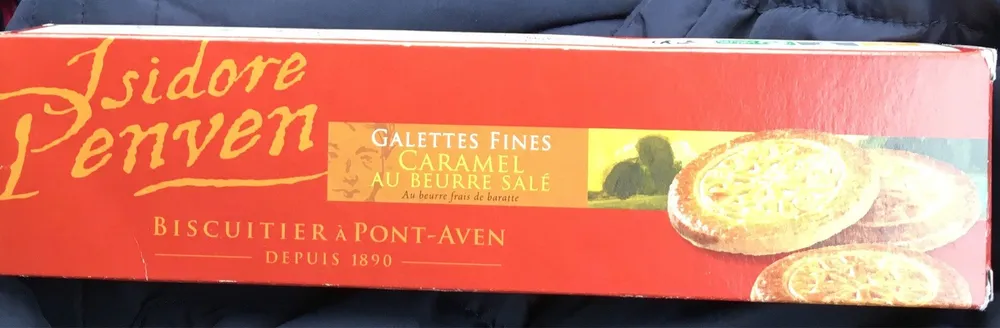 Galette fine caramel au beurre salé
