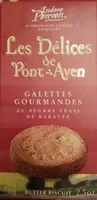Galettes gourmandes au beurre de baratte