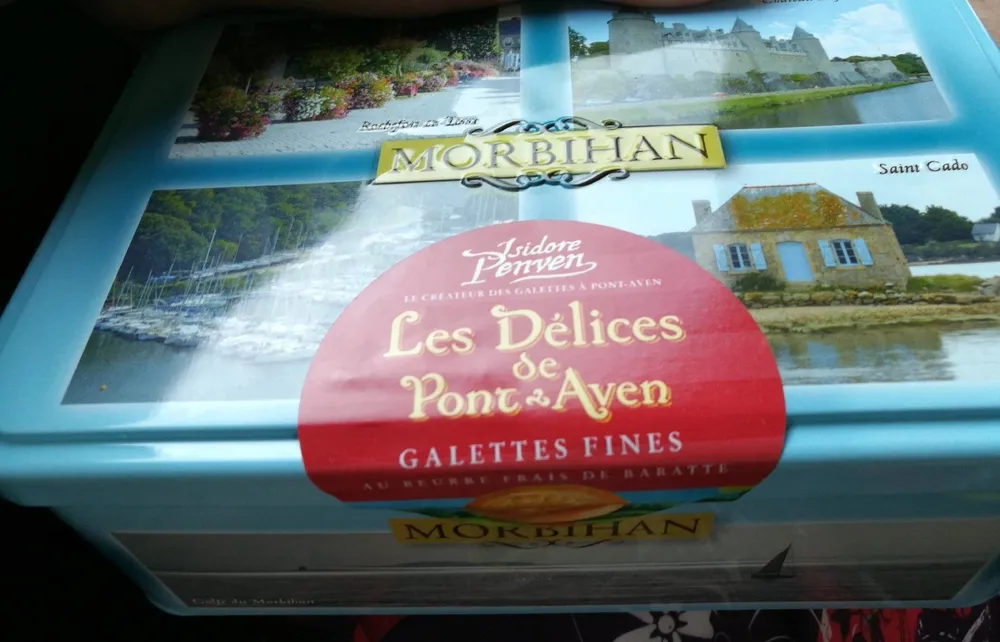 Galettes fines au beurre frais de baratte