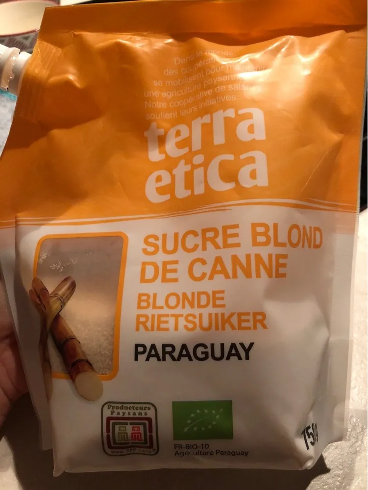 Sucre blond de canne