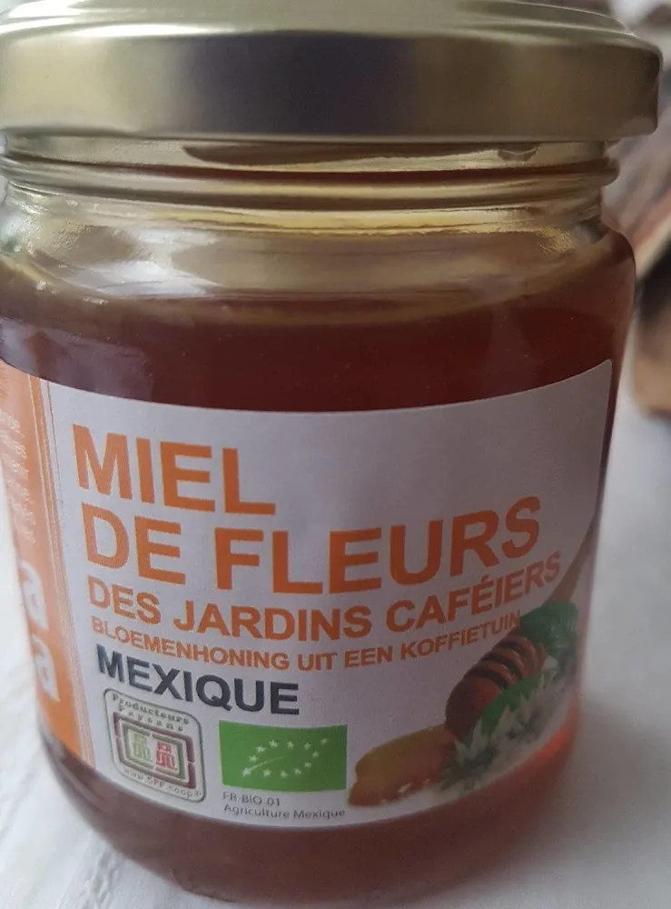 Miel de fleurs des jardins cafeiers