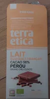 Lait équitable français cacao 56 Pérou grand cru cusco