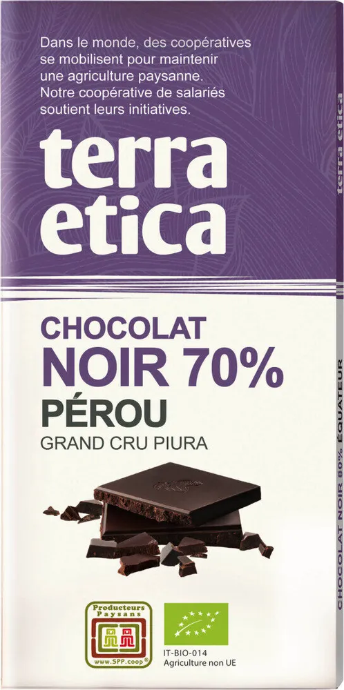 Chocolat noir 70%