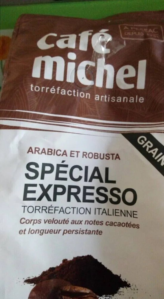 Spécial expresso, arabica et robusta bio, grains