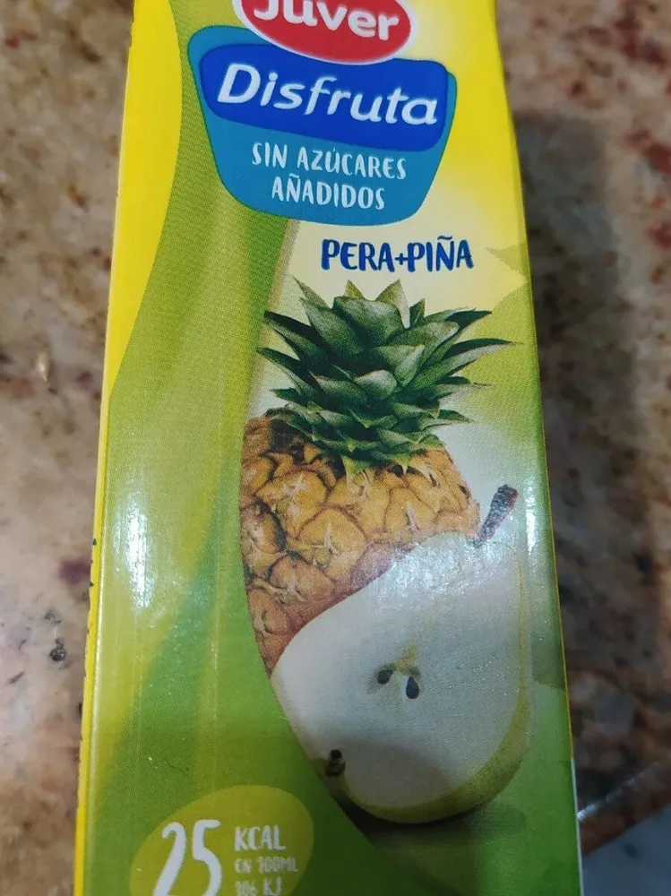 Zumo pera piña