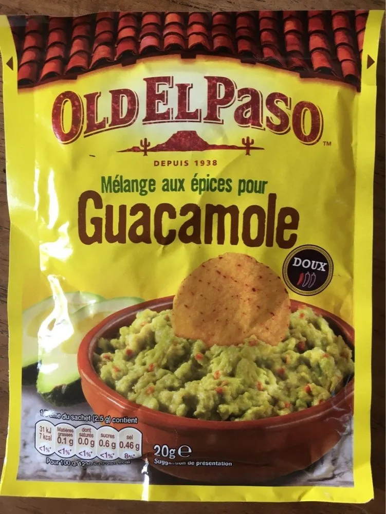 Mélange aux épices pour Guacamole