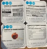 Compote de pommes bananes