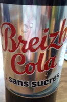 Boisson gazéifiée à l'arôme naturel de cola avec autres arômes naturels avec édulcorants