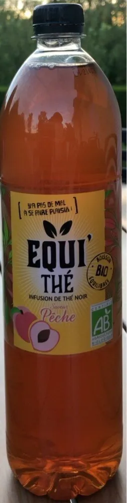 EQUI’THÉ Infusion de thé noir saveur pêche