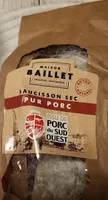 Saucisson sec pur porc du Sud ouest