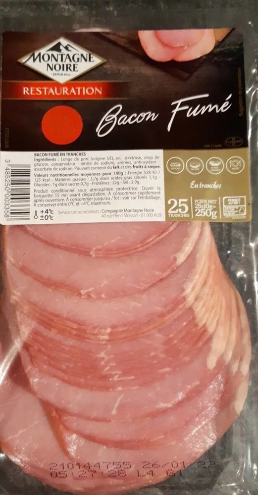 Bacon fumé