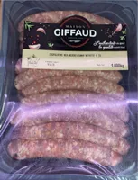Chipolatas aux herbes sans nitrites