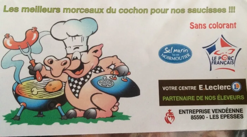 Saucisses de Toulouse paysanne