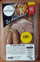 Mini choucroute saucisses fumées