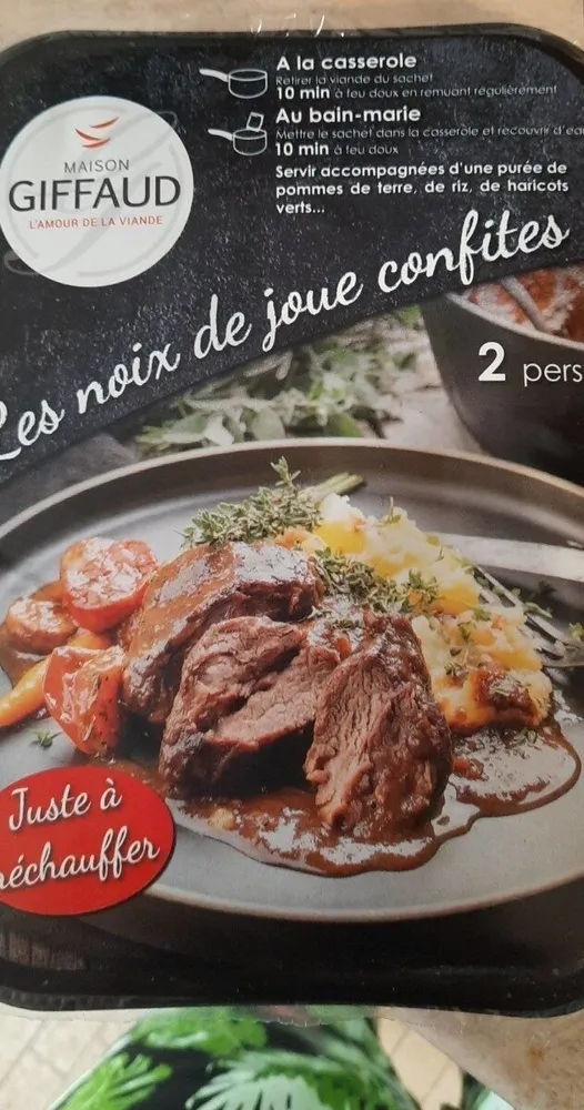 Les noix de joue confites