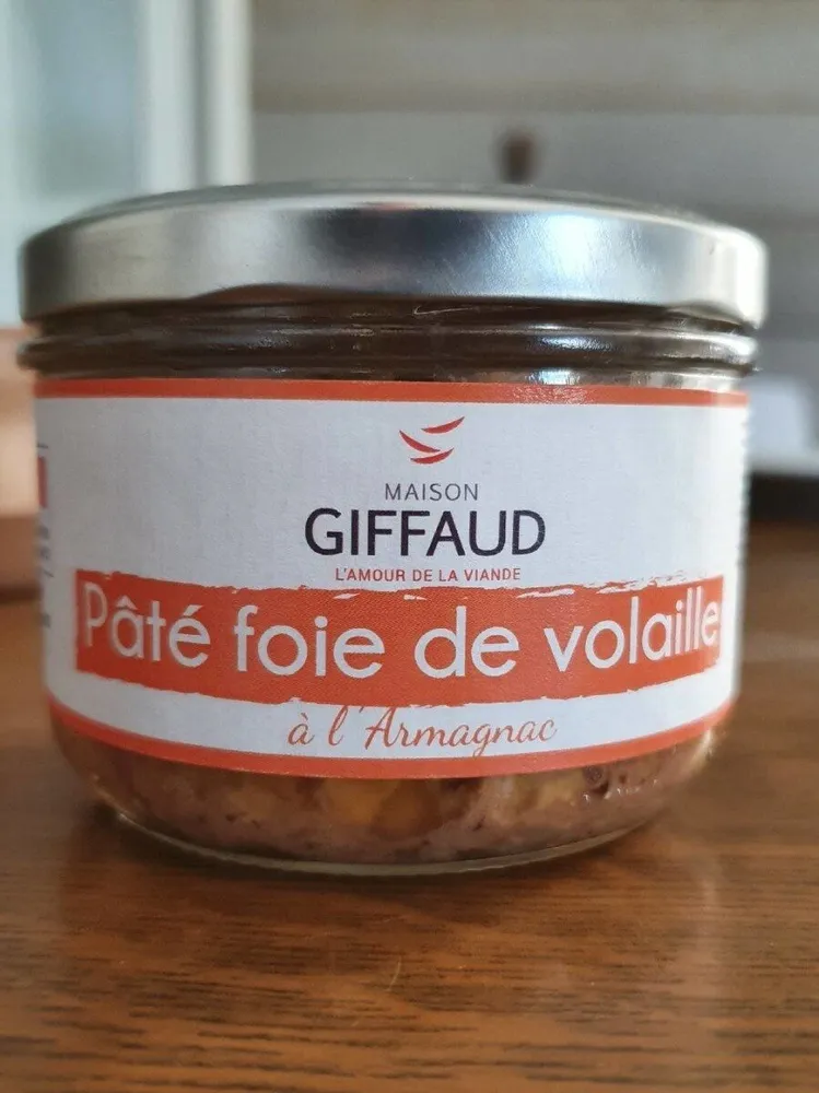 Pâté foie de volaille à l'armagnac