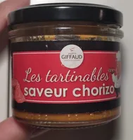 Les tartinables saveur chorizo