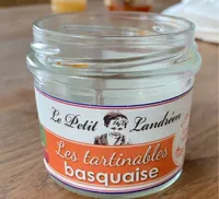 Les tartinables Basquaise