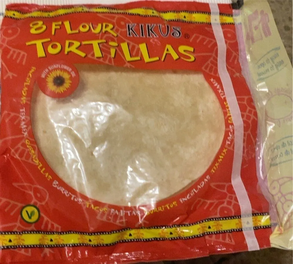 8 flour tortillas