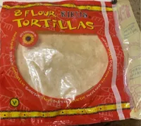 8 flour tortillas