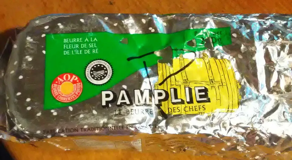 Beurre pamplie fleur de sel île de ré