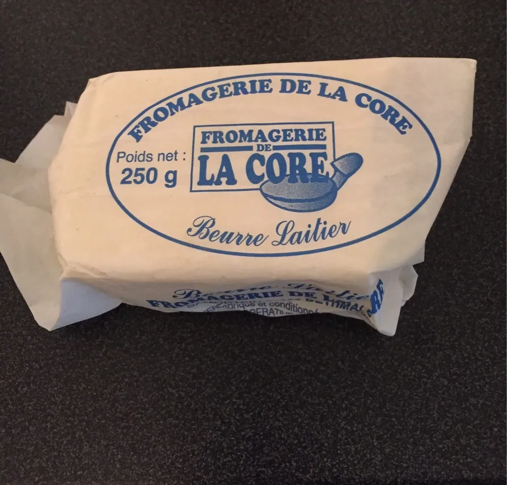 Beurre laitier
