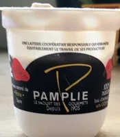 Yaourt au lait entier sucré arome naturel de fraise