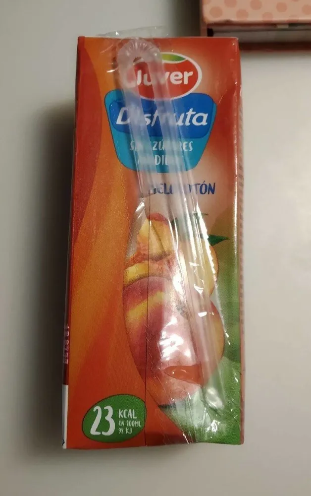 Zumo de melocotón