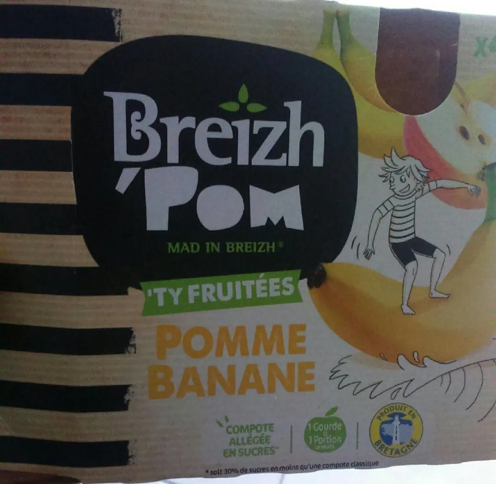 Ty fruitées pomme banane