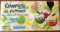 Compote de pommes allégée en sucres