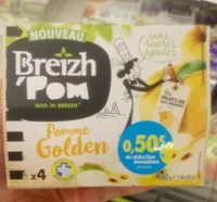 Compote pomme golden