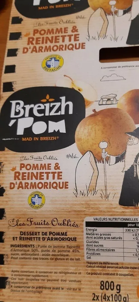 Pomme et reinette d'armorique