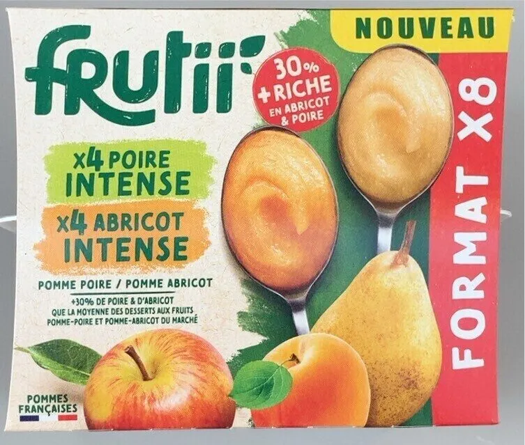 x4 POIRE INTENSE x4 ABRICOT INTENSE