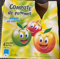 Compote de pomme allégée en sucres