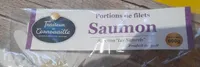 Portions filets de saumon rose pacifique