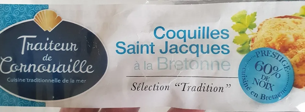 Coquilles Saint-Jacques à la bretonne