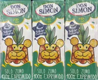 Zumo exprimido piña-uva 100% exprimido
