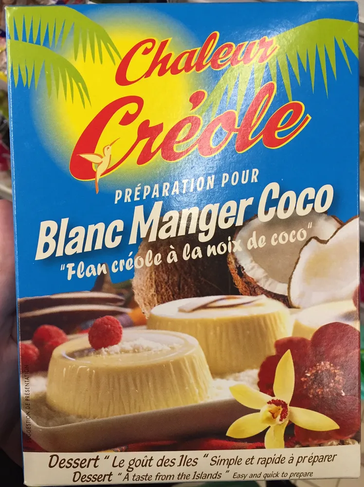 Préparation pour Blanc Manger Coco