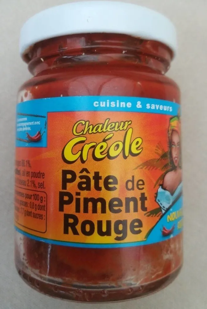 Pâte de Piment Rouge