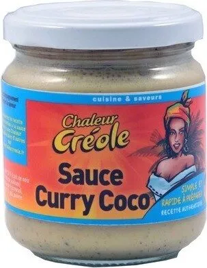 Sauce curry coco