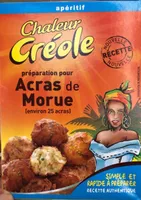 Préparation pour acras de morue