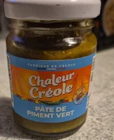 Pâte piment vert
