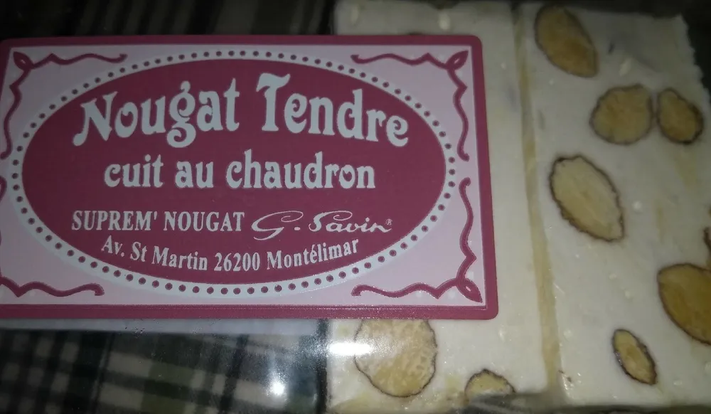 Nougat tendre