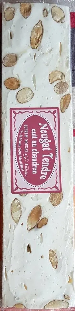 Nougat tendre