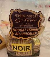 Nougat tendre au chocolat noir