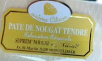 Pate de nougat citron