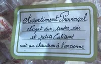 Assortiment provençal de nougats et calissons