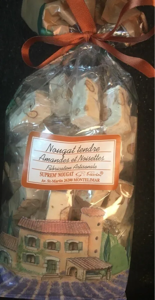 Nougat tendre Amandes et Noisettes