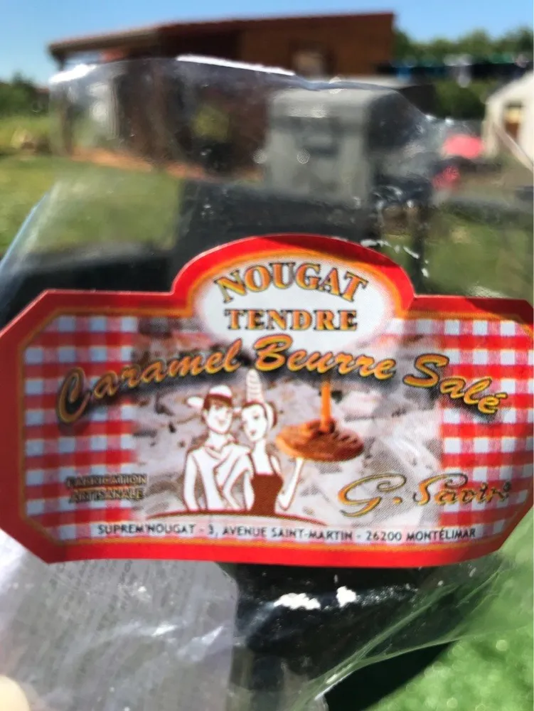 Nougat De Provence Bar W / Fleur De Sel Caramel