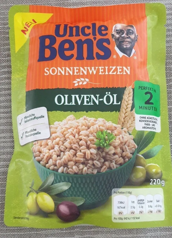 Uncle Ben Sonnenweizen Oliven-Öl